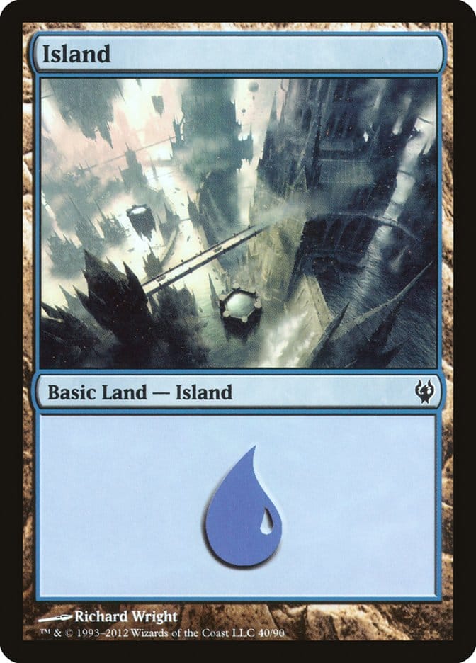 Island (40) [Duel Decks: Izzet vs. Golgari] Magic: The Gathering