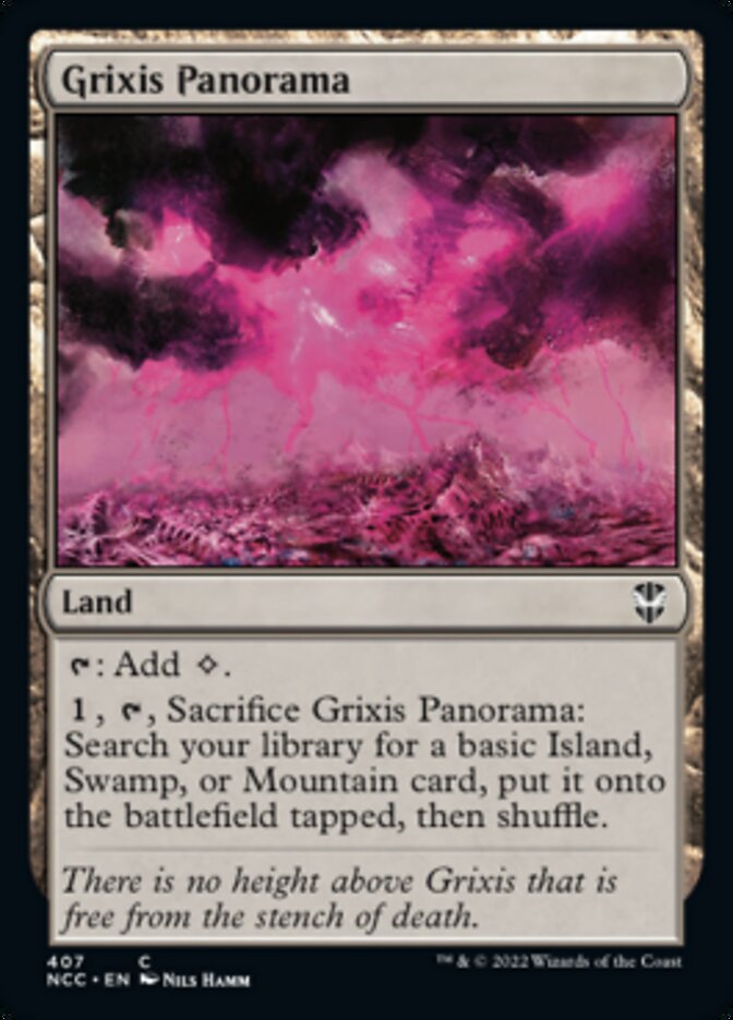 Grixis Panorama [Streets of New Capenna Commander] Magic: The Gathering
