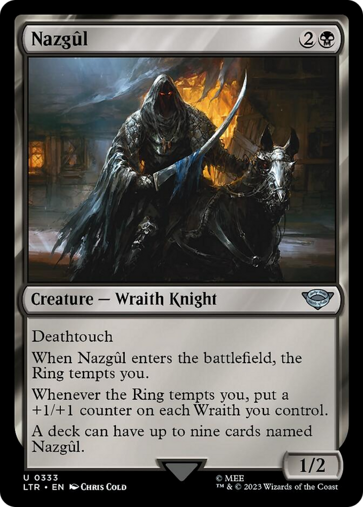 Nazgul (333) [The Lord of the Rings: Tales of Middle-Earth] Magic: The Gathering