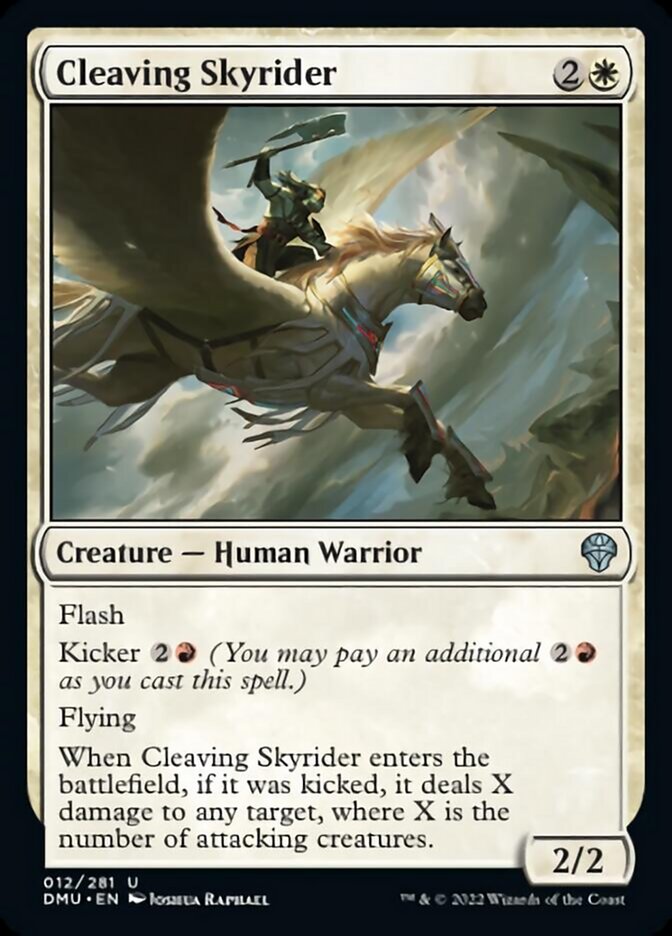 Cleaving Skyrider [Dominaria United] Magic: The Gathering