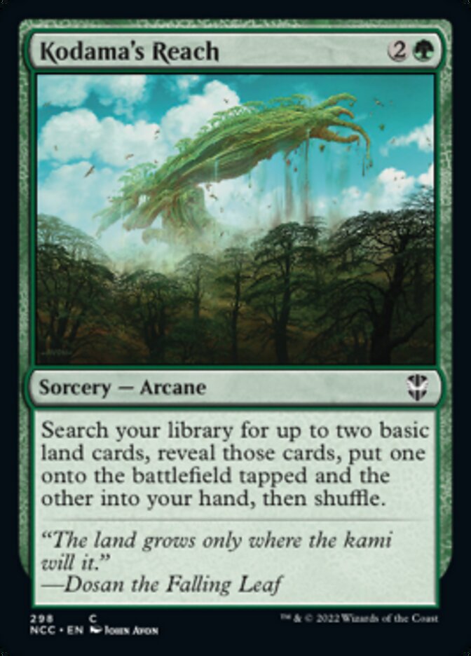 Kodama's Reach [Streets of New Capenna Commander] Magic: The Gathering