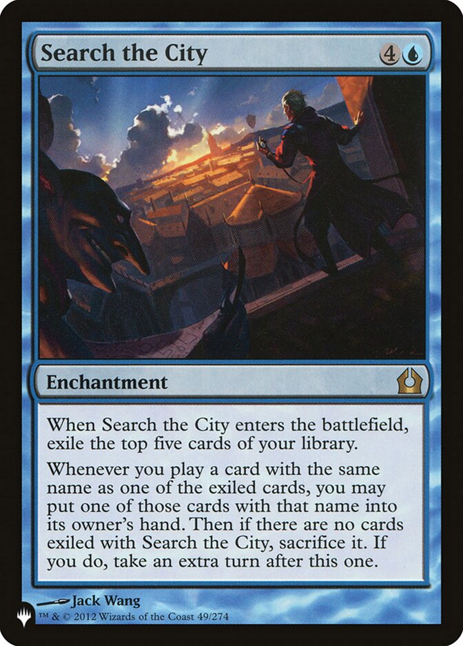 Search the City [The List] Magic: The Gathering