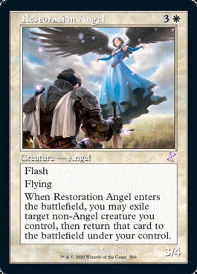 Restoration Angel (Timeshifted) [Time Spiral Remastered] Magic: The Gathering