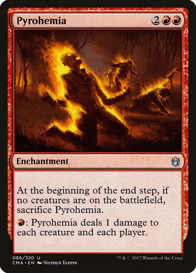 Pyrohemia [Commander Anthology] Magic: The Gathering