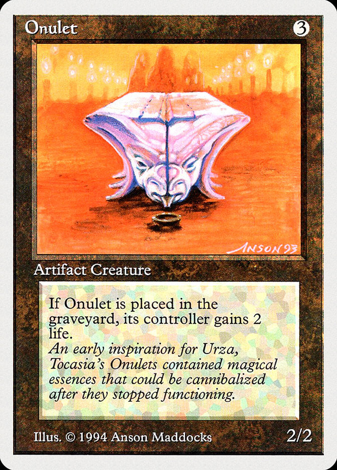 Onulet [Summer Magic / Edgar] Magic: The Gathering