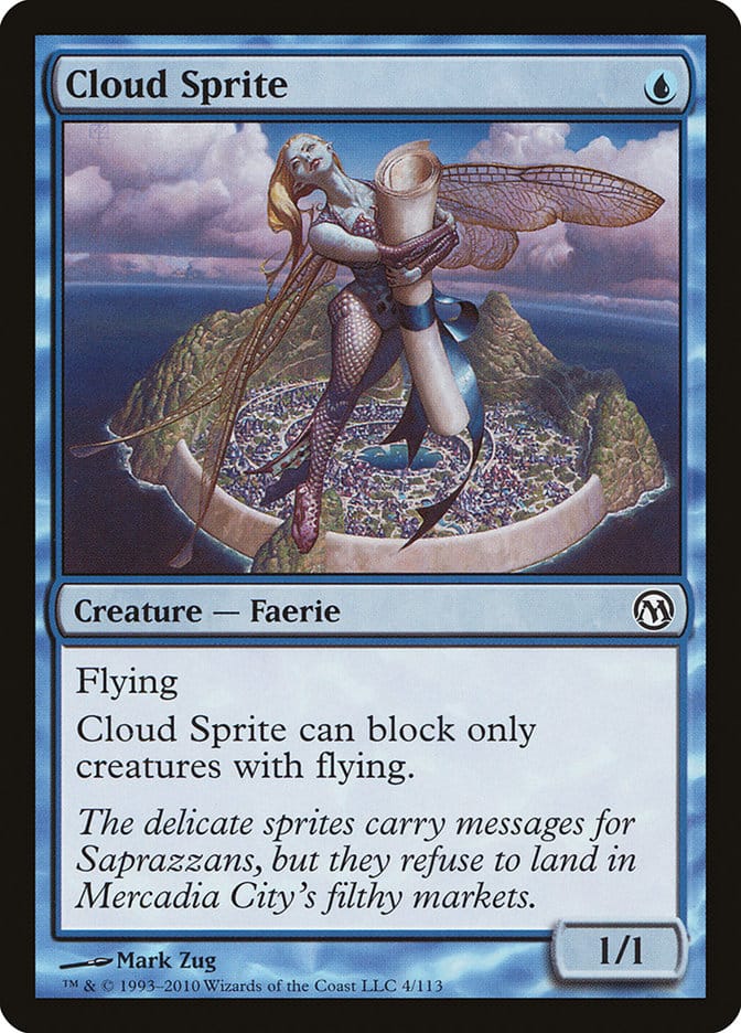 Cloud Sprite [Duels of the Planeswalkers] Magic: The Gathering