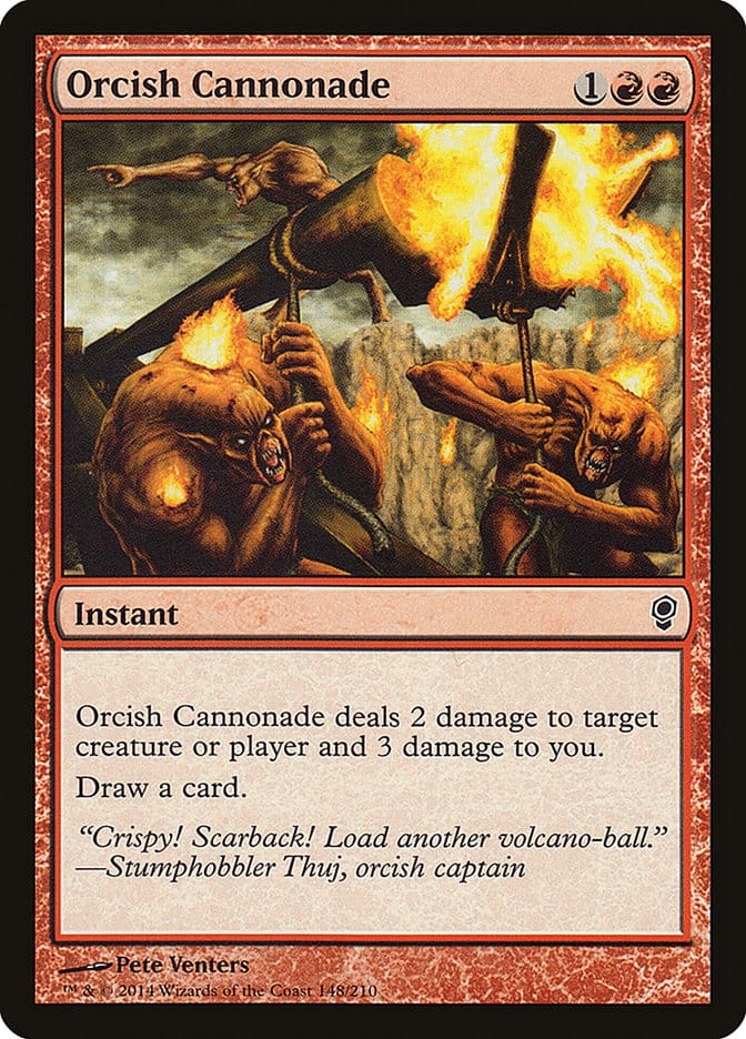 Orcish Cannonade [Conspiracy] Magic: The Gathering