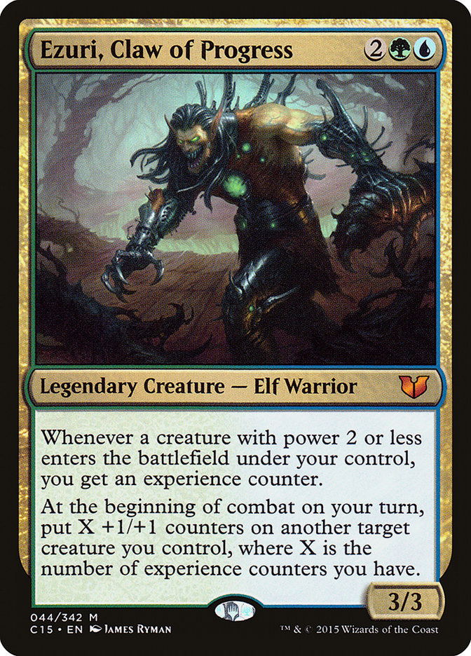 Ezuri, Claw of Progress [Commander 2015] Magic: The Gathering