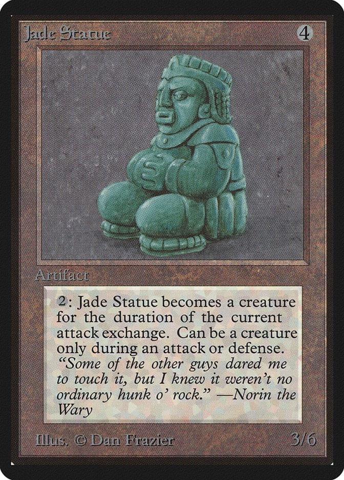 Jade Statue [Beta Edition] Magic: The Gathering