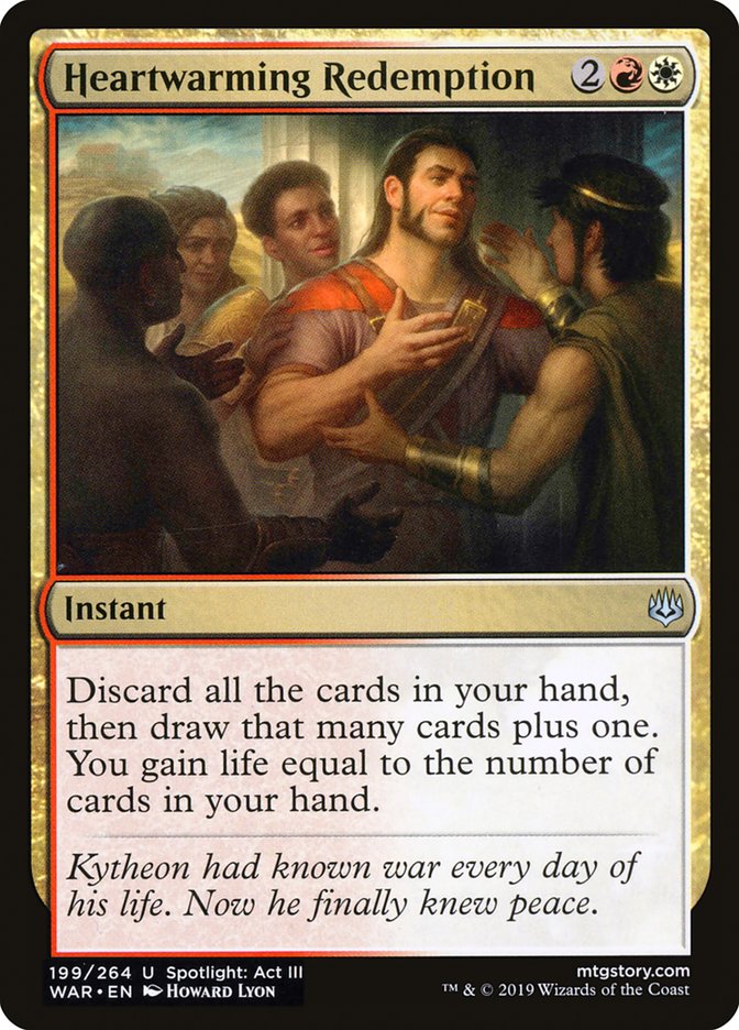 Heartwarming Redemption [War of the Spark] Magic: The Gathering
