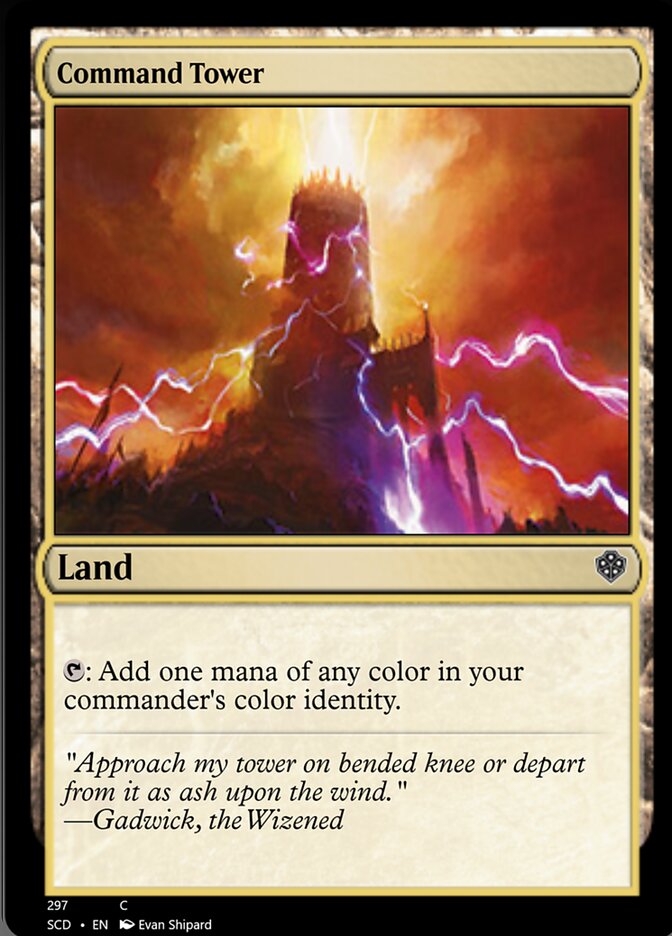 Command Tower [Starter Commander Decks] Magic: The Gathering