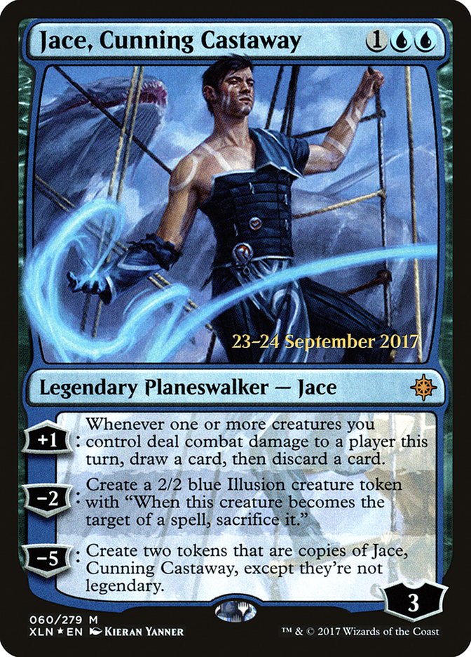 Jace, Cunning Castaway [Ixalan Prerelease Promos] Magic: The Gathering