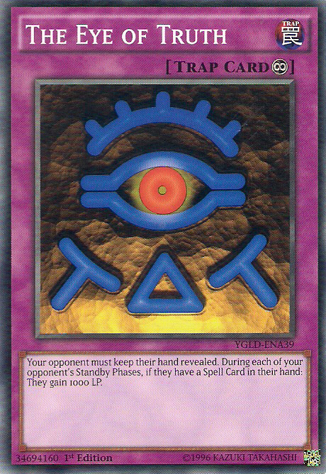 The Eye of Truth [YGLD-ENA39] Common Yu-Gi-Oh!
