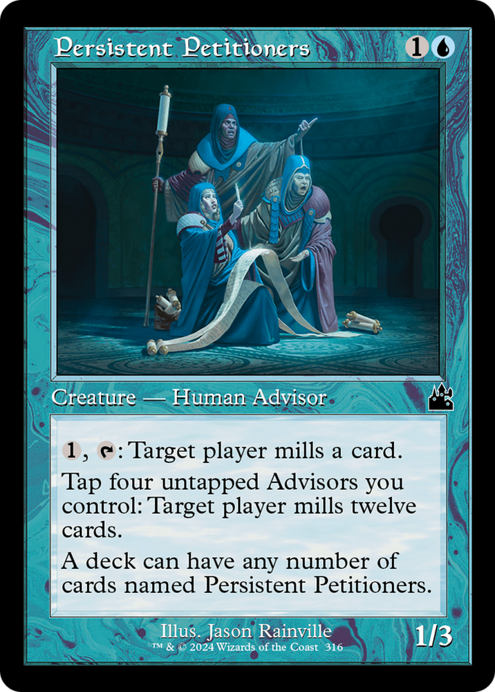 Persistent Petitioners (Retro Frame) [Ravnica Remastered] Magic: The Gathering