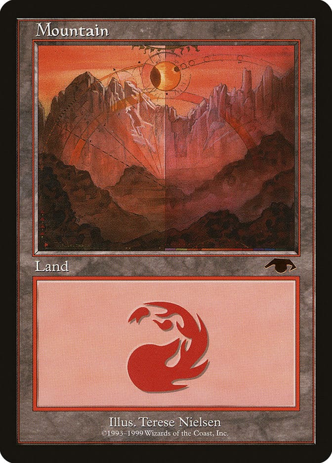 Mountain [Guru] Magic: The Gathering
