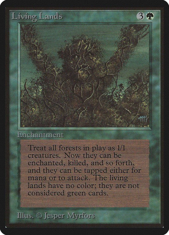 Living Lands [Beta Edition] Magic: The Gathering