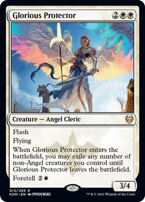 Glorious Protector (Promo Pack) [Kaldheim Promos] Magic: The Gathering
