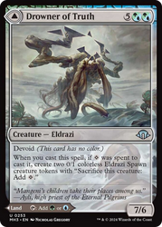 Drowner of Truth // Drowned Jungle [Modern Horizons 3] Magic: The Gathering