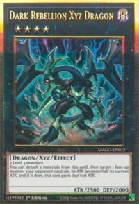 Dark Rebellion Xyz Dragon [MAGO-EN032] Gold Rare - Yugioh Cards For Your TCG Needs!