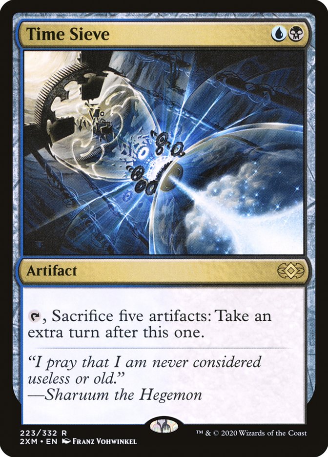 Time Sieve [Double Masters] Magic: The Gathering