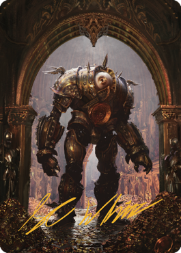 Marut Art Card (Gold-Stamped Signature) [Commander Legends: Battle for Baldur's Gate Art Series] Magic: The Gathering