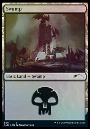 Swamp (Minions) (556) [Secret Lair Drop Promos] Magic: The Gathering