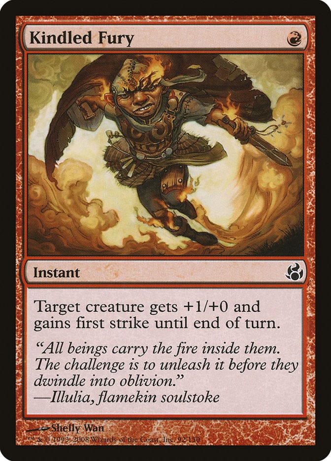 Kindled Fury [Morningtide] Magic: The Gathering