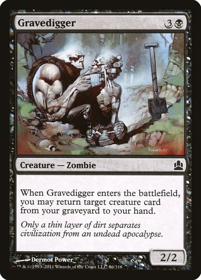 Gravedigger [Commander 2011] Magic: The Gathering