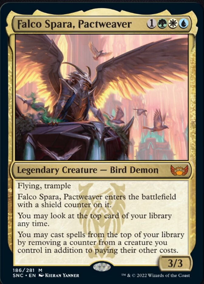 Falco Spara, Pactweaver [Streets of New Capenna] Magic: The Gathering