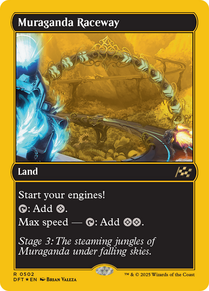 Muraganda Raceway (First-Place Foil) [Aetherdrift] Magic: The Gathering