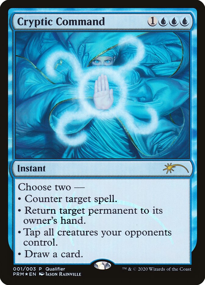 Cryptic Command (Qualifier) [Pro Tour Promos] Magic: The Gathering