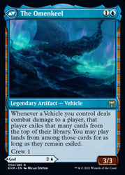 Cosima, God of the Voyage // The Omenkeel [Kaldheim] Magic: The Gathering