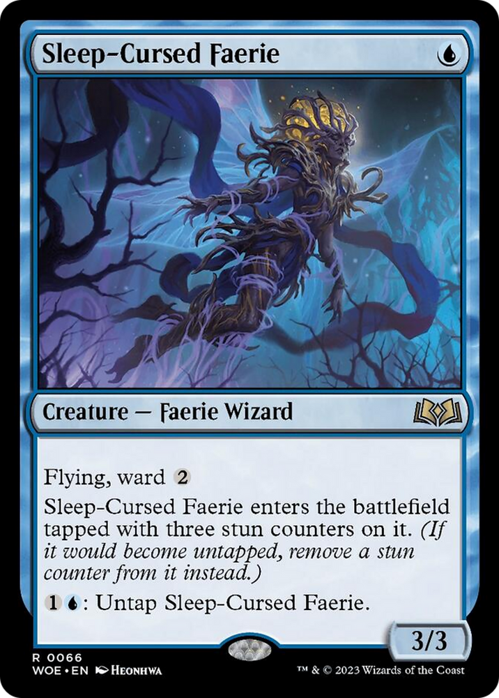 Sleep-Cursed Faerie [Wilds of Eldraine] Magic: The Gathering