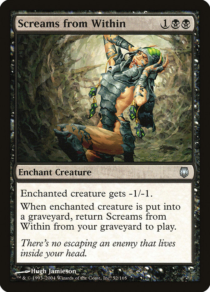 Screams from Within [Darksteel] Magic: The Gathering