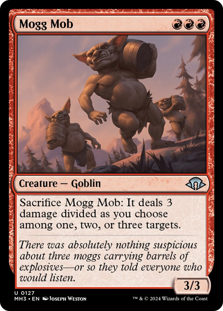 Mogg Mob [Modern Horizons 3] Magic: The Gathering