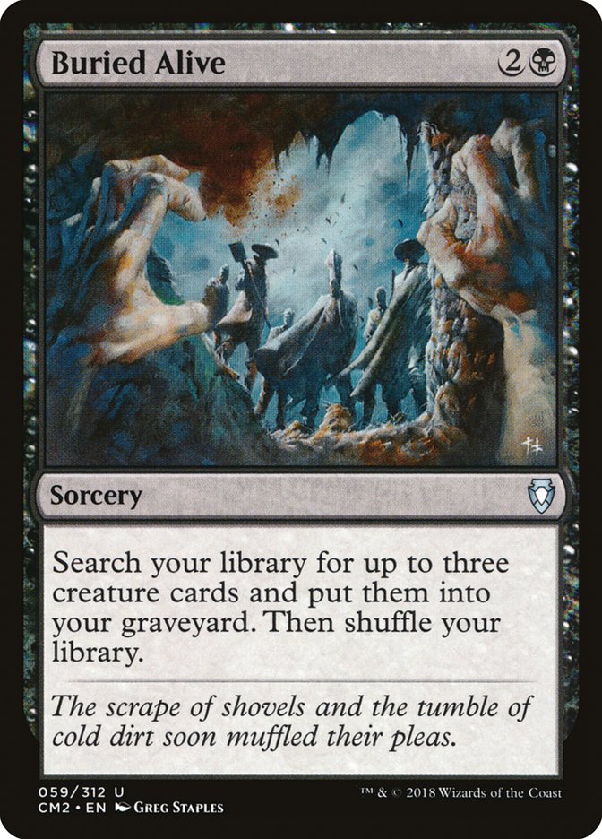 Buried Alive [Commander Anthology Volume II] Magic: The Gathering