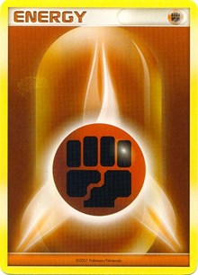 Fighting Energy (2007 2008 League Promo) [League & Championship Cards] Pokémon