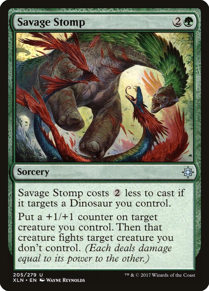 Savage Stomp [Ixalan] Magic: The Gathering