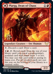 Plargg, Dean of Chaos // Augusta, Dean of Order [Strixhaven: School of Mages Prerelease Promos] Magic: The Gathering