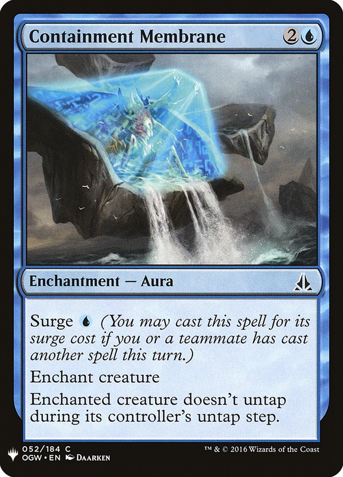 Containment Membrane [Mystery Booster] Magic: The Gathering