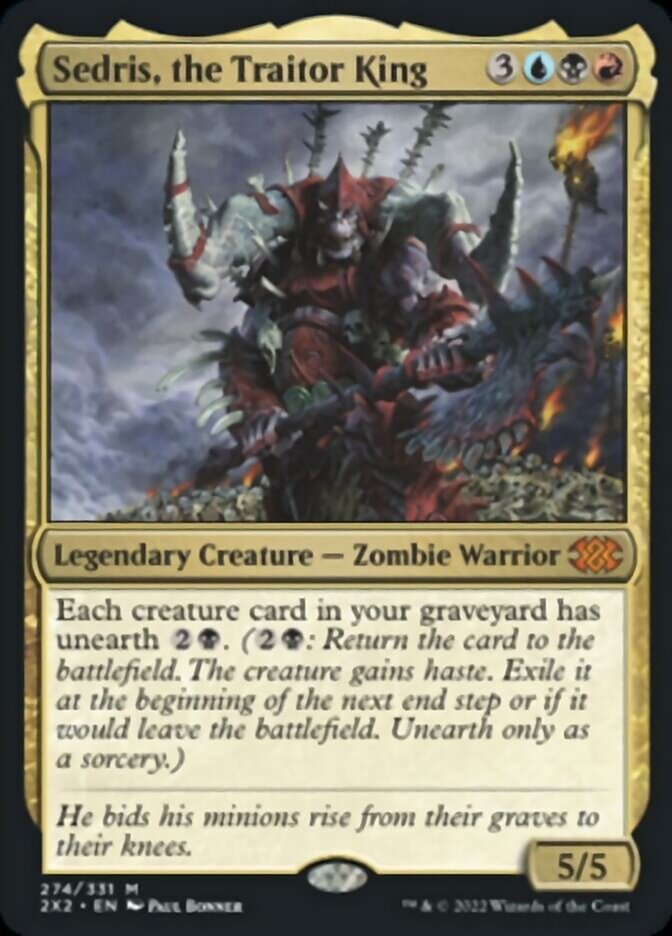 Sedris, the Traitor King [Double Masters 2022] Magic: The Gathering