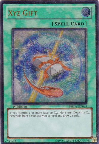 Xyz Gift [PHSW-EN049] Ultimate Rare - Yugioh Cards For Your TCG Needs!
