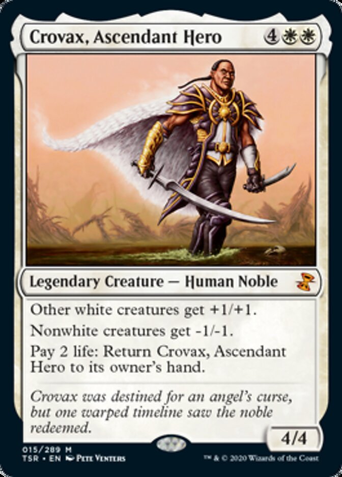 Crovax, Ascendant Hero [Time Spiral Remastered] Magic: The Gathering