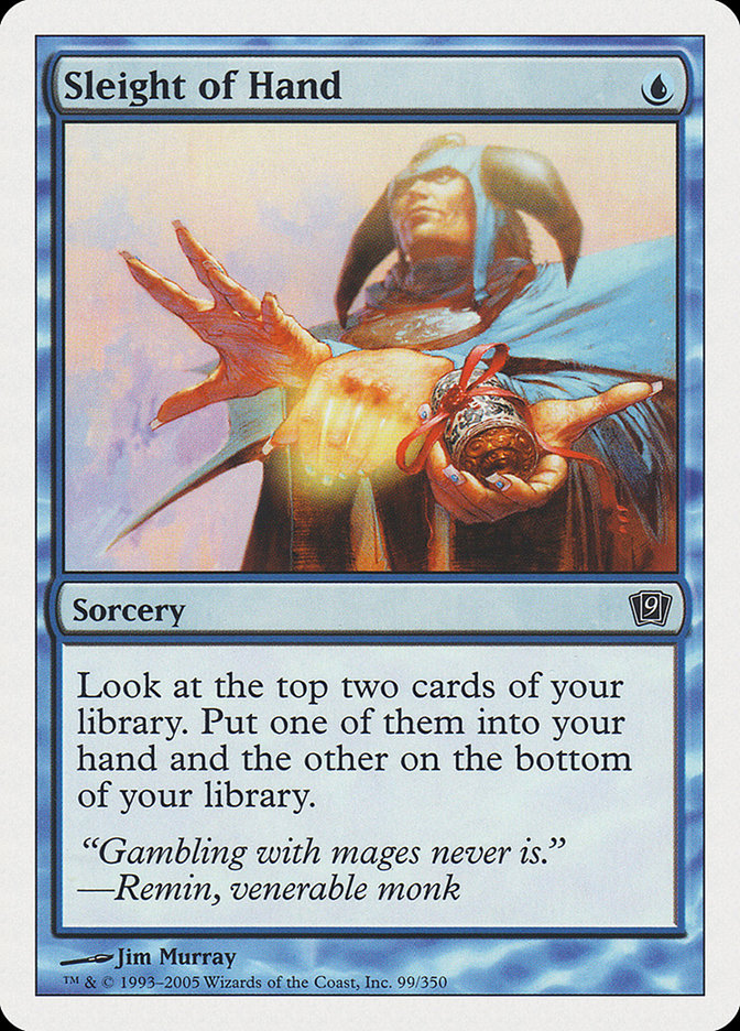 Sleight of Hand [Ninth Edition] Magic: The Gathering