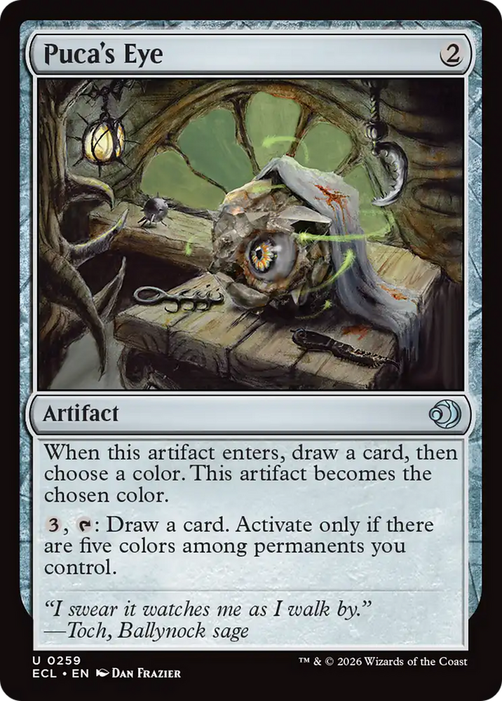 Puca's Eye [Lorwyn Eclipsed] Magic: The Gathering