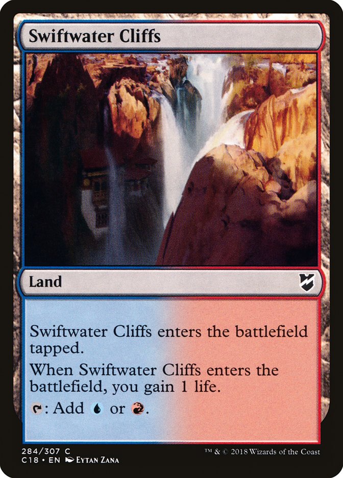 Swiftwater Cliffs [Commander 2018] Magic: The Gathering