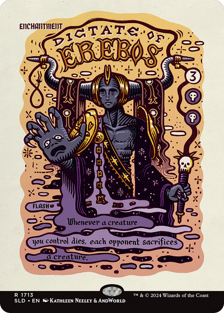 Dictate of Erebos [Secret Lair Drop Series] Magic: The Gathering