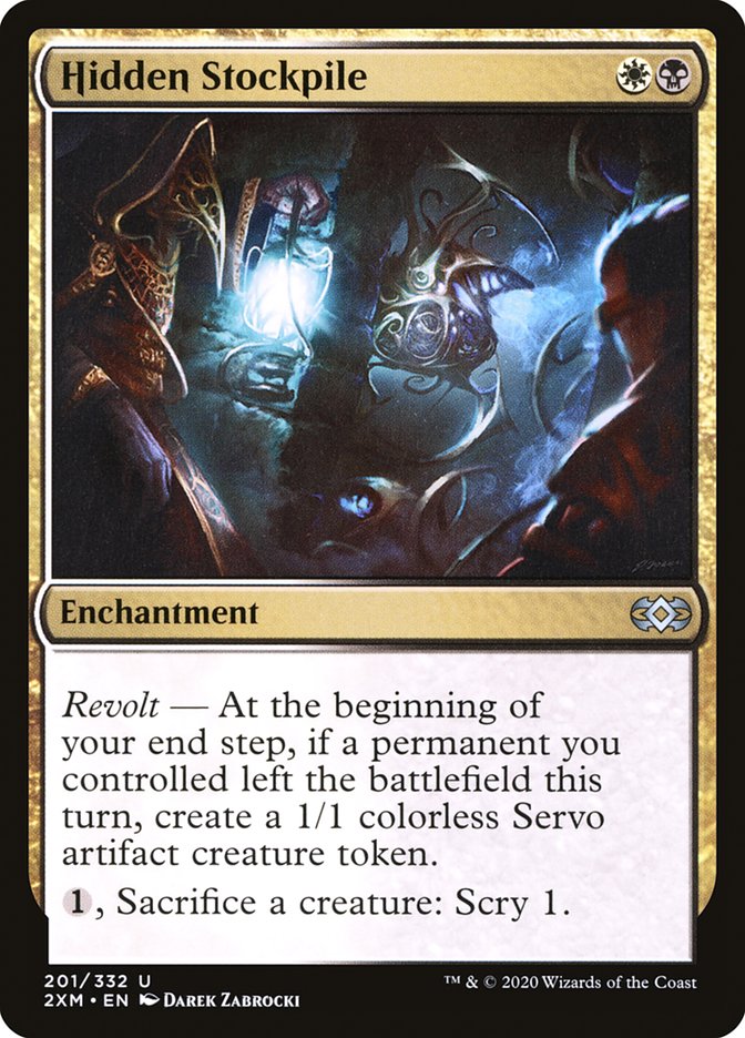 Hidden Stockpile [Double Masters] Magic: The Gathering