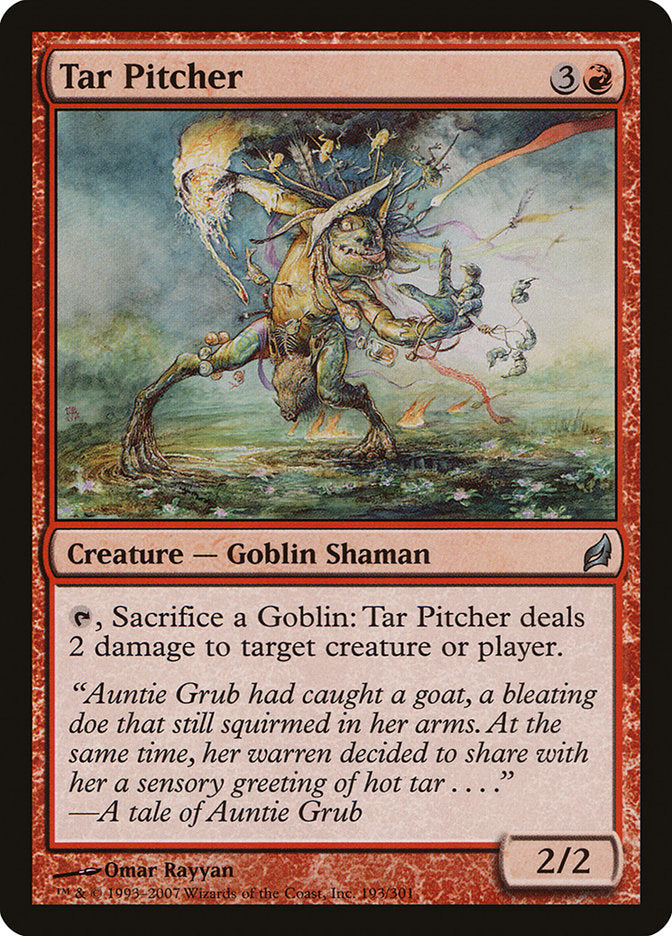 Tar Pitcher [Lorwyn] Magic: The Gathering