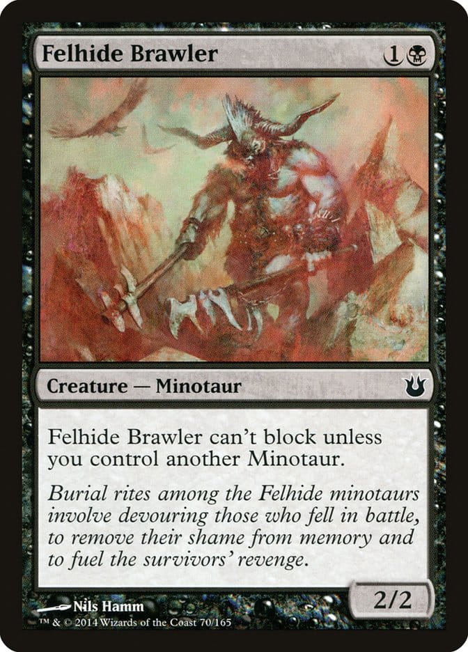 Felhide Brawler [Born of the Gods] Magic: The Gathering